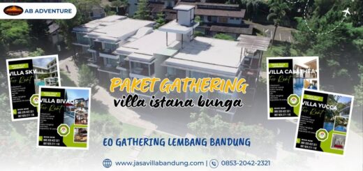 paket gathering villa istana bunga