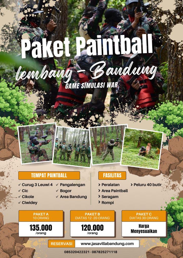 PAKET PAINTBALL DI LEMBANG