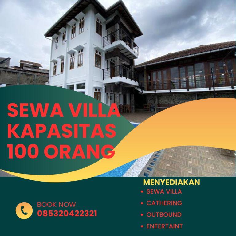 Sewa villa di Lembang dengan kolam renang pribadi