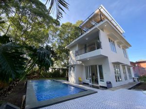 villa view gunung