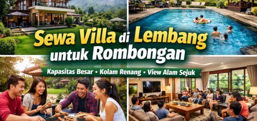 SEWA VILLA UNTUK ROMBONGAN