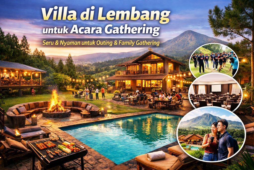 villa untuk gathering